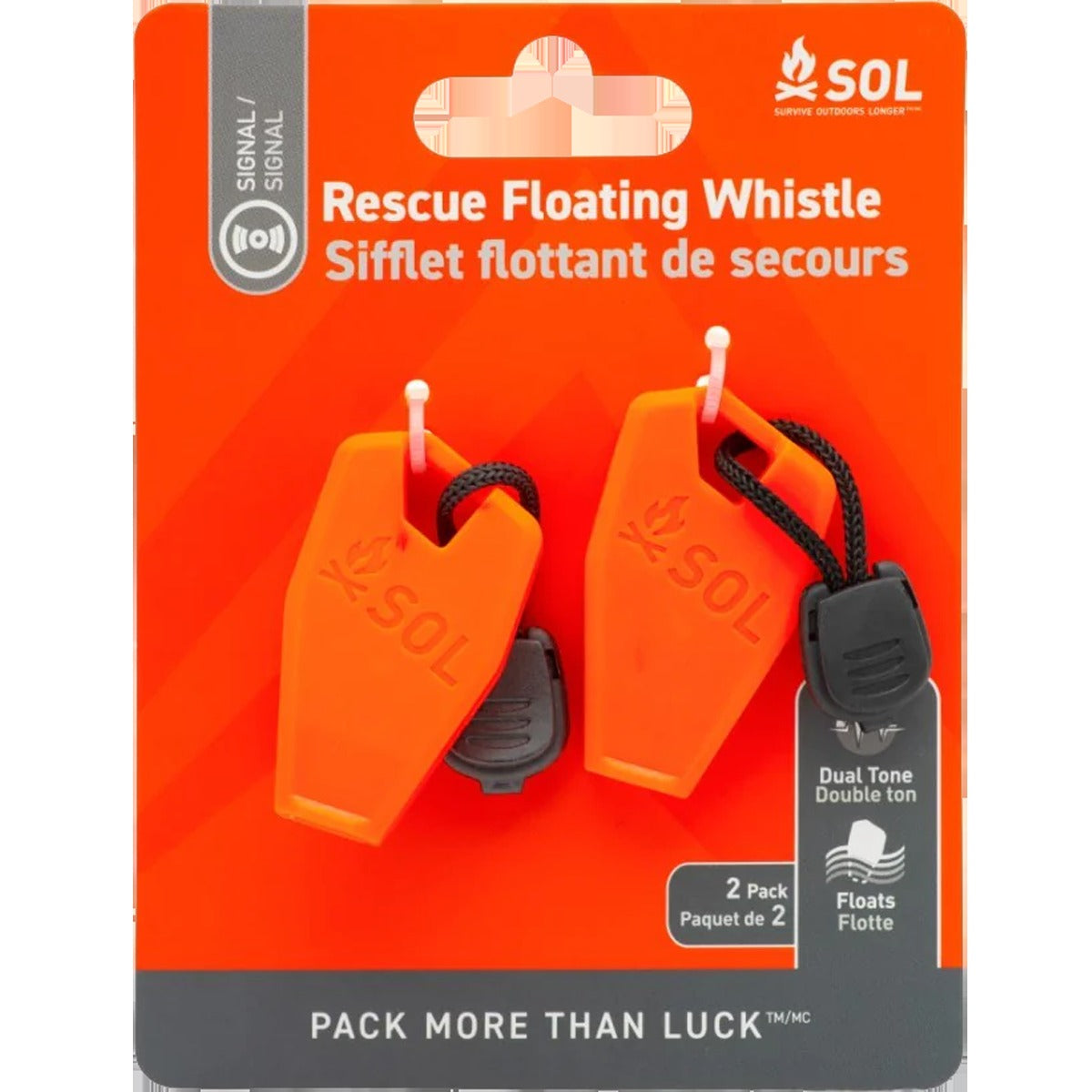 Rescue Floating Whistle (2 Pack)