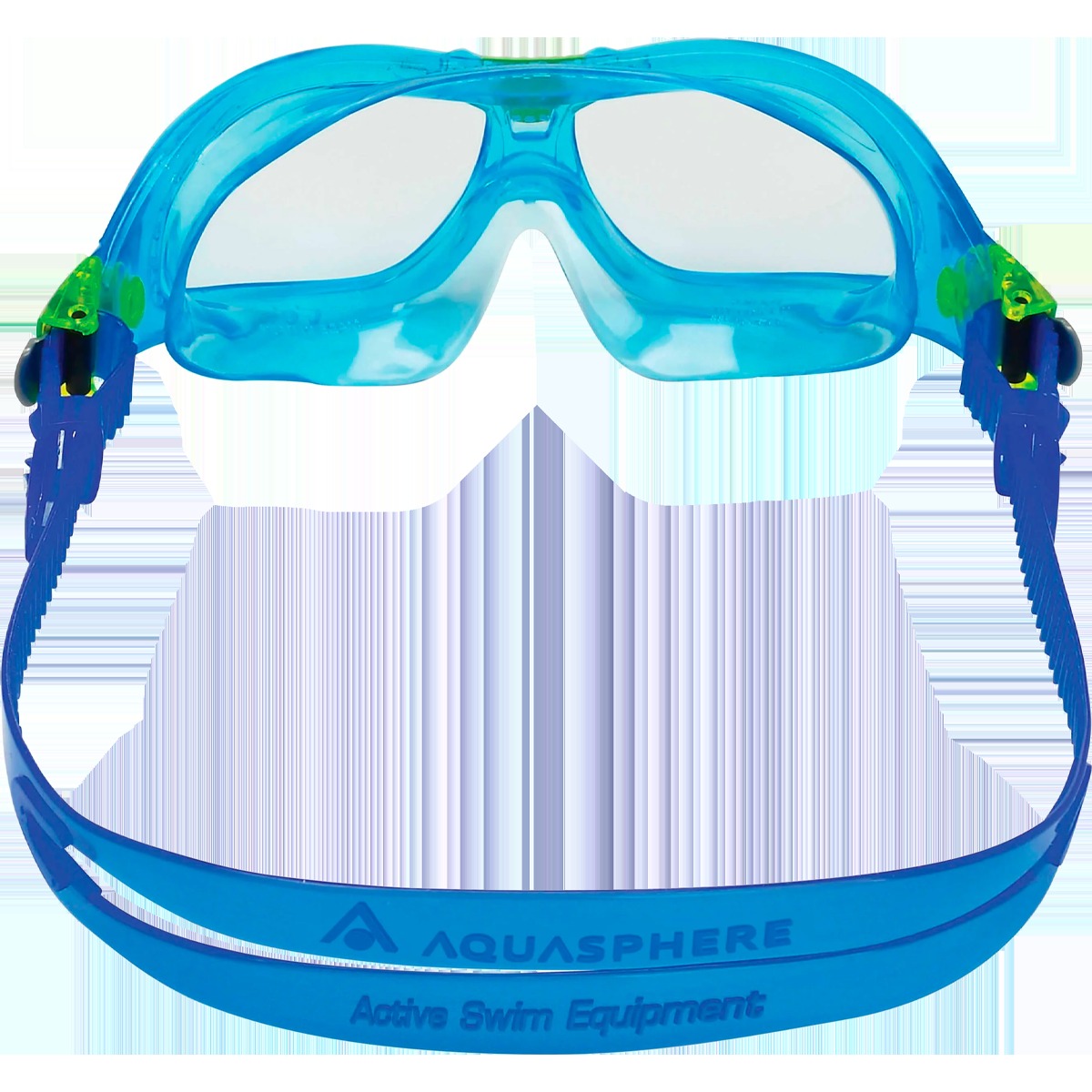 Youth Seal Kid 2 - Aqua/Lime Clear