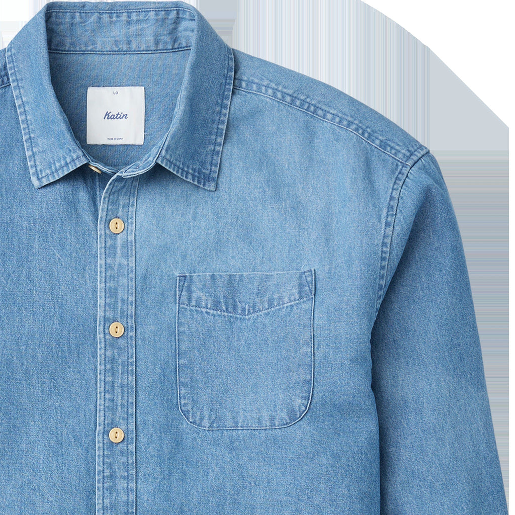 Men's Henry Denim Shirt