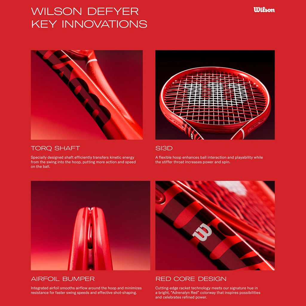 Wilson Defyer 100L v1 Racket Demo