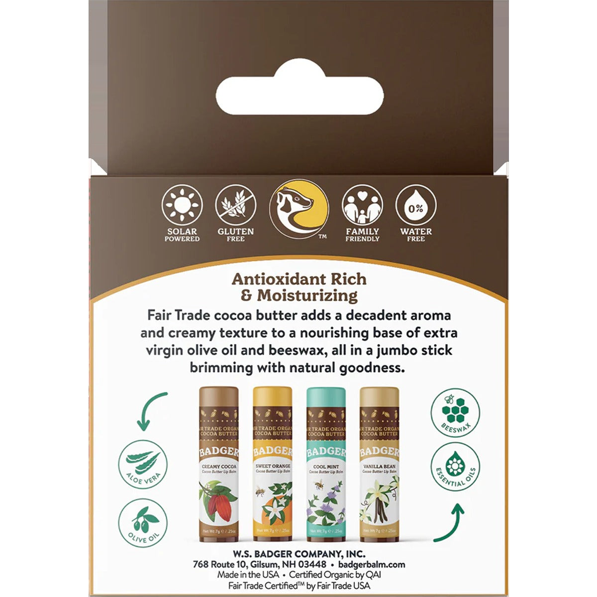 Cocoa Butter Lip Balm Set