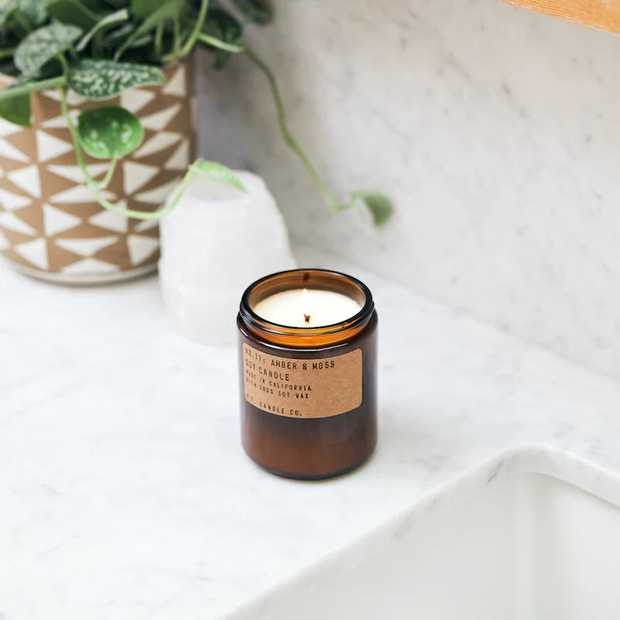 Amber & Moss 7.2oz Candle